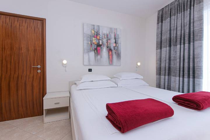 Ganzes Studio, Studio für 2 Personen mit Meerblick in Brela, Makarska Riviera