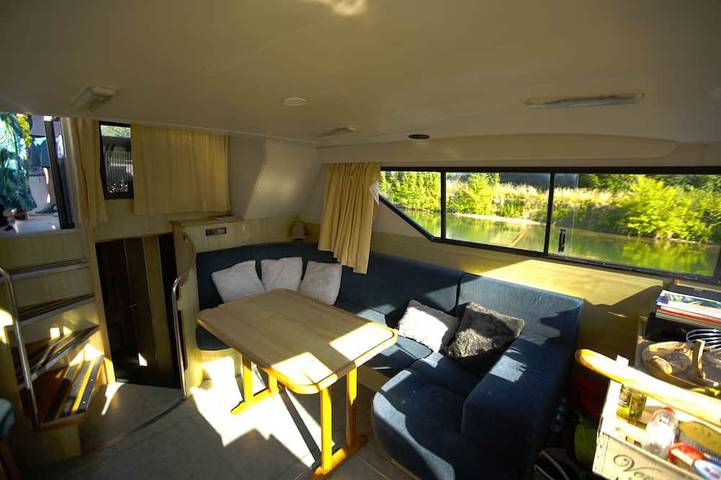 Péniche pour 6 personnes, avec balcon, animaux acceptés à La Ferté-sous-Jouarre - 4