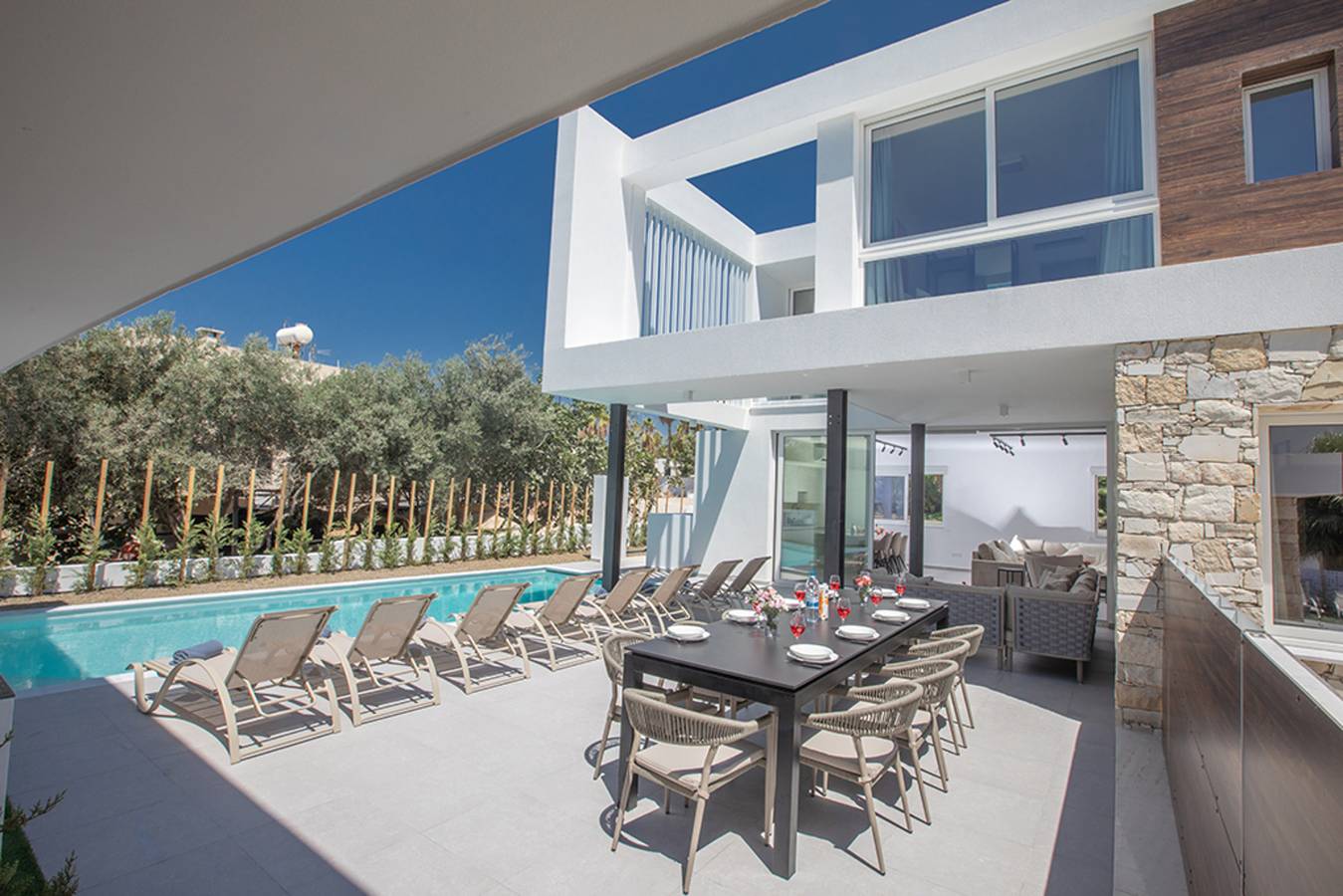 Villa für 10 Personen mit Garten in Ayia Napa, Südzypern