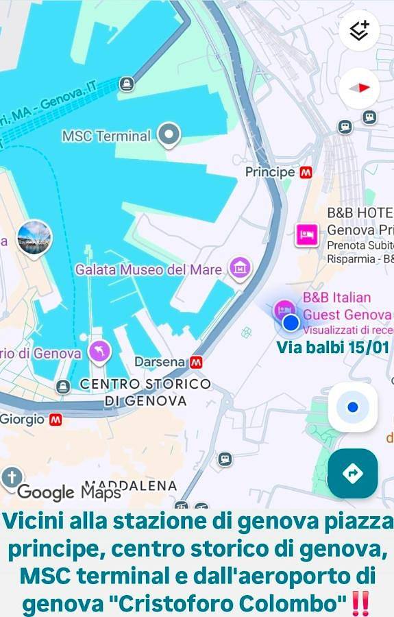 B&B Italian Guest Genova in Gênes (Ville), Gênes