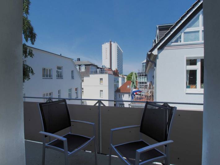 Ferienwohnung für 4 Personen, mit Balkon, mit Haustier in Warnemünde