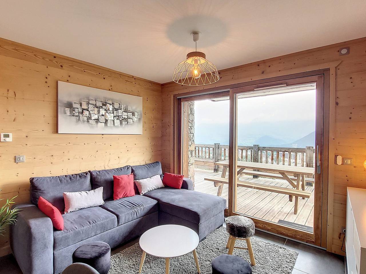 Ganze Wohnung, Luxuswohnung in La Toussuire mit privatem Parkplatz in La Toussuire, Fontcouverte-la-Toussuire