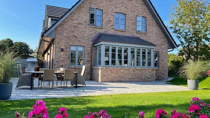 Ferienhaus für 6 Personen, mit Sauna und Garten sowie Terrasse