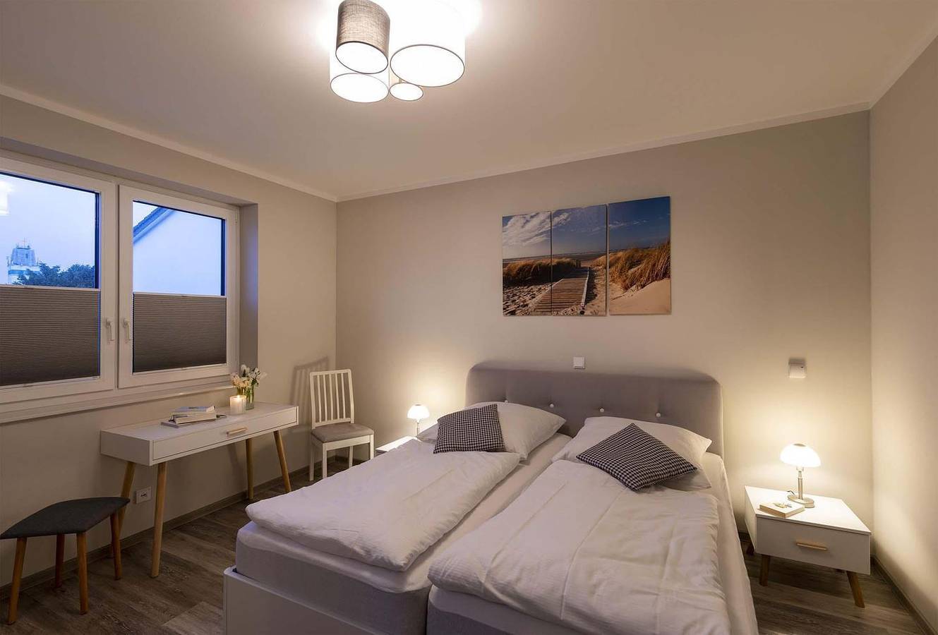 Apartamento entero, Feriendomizil Thor Heyerdahl mit Balkon und Kaminofen in Petersdorf in Westfehmarn, Petersdorf auf Fehmarn