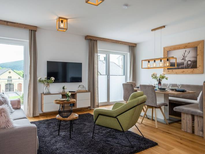 Ferienwohnung für 6 Personen, mit Sauna und Balkon in Mauterndorf