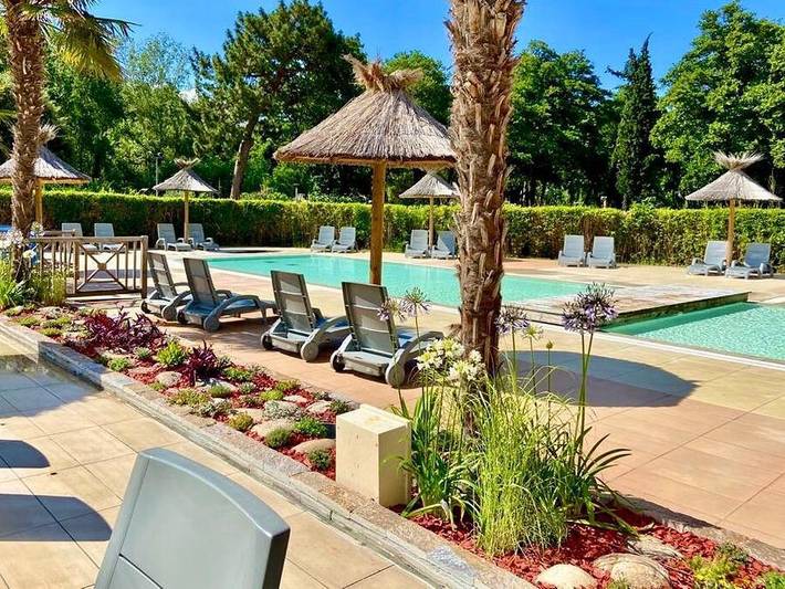 Maison de vacances pour 2 personnes, avec Bassin pour enfant et Piscine dans Sagone