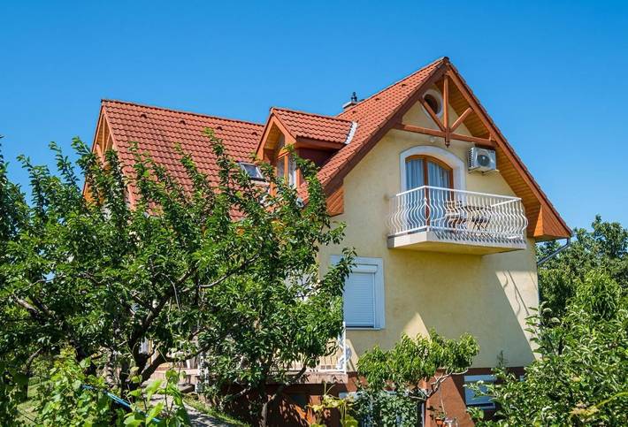 Ferienhaus für 3 Personen, mit Balkon und Garten sowie Ausblick und Seeblick in Balatonfüred - 3