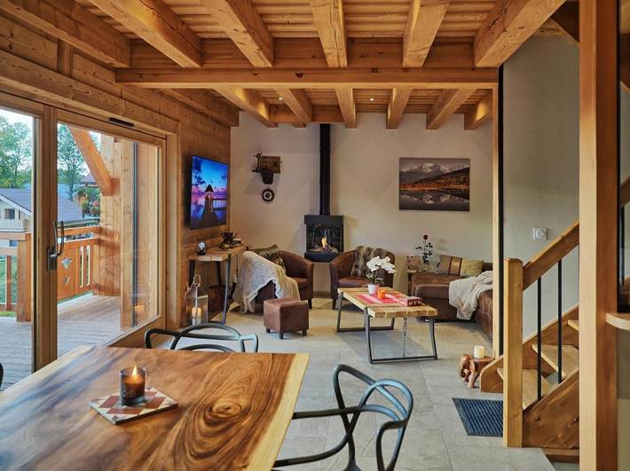 Chambre d’hôte pour 2 personnes, avec sauna ainsi que vue et jardin