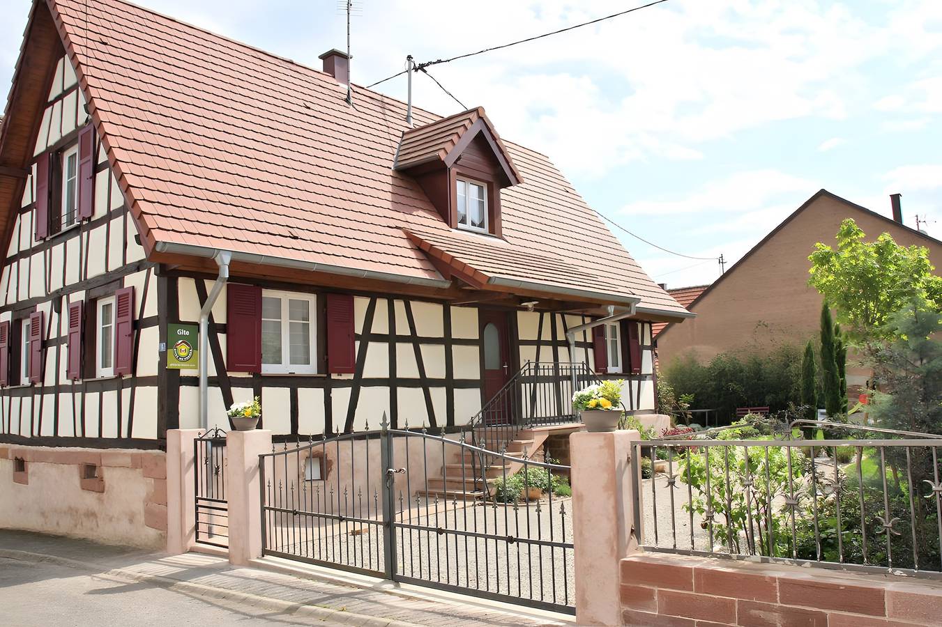 Gîte de Anny y Jean-Yves a 45 min de Estrasburgo, 6 pers., tranquilo, jardín, parking in Forstheim, Región de Wissembourg
