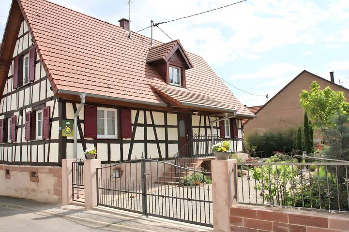 Gîte d'Anny et Jean-Yves à 45 min de Strasbourg, 6 pers. calme, jardin, parking in Forstheim, Région de Wissembourg