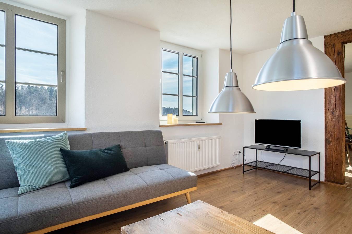 Apartamento entero, Apartamento 'Am Hopfengarten' con vistas a la montaña, jardín y Wi-Fi in Tettnang, Region Bodensee-Oberschwaben