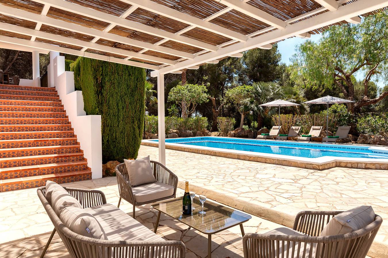 New! Villa Can Mila in San Juan Bautista, Ibiza Norte