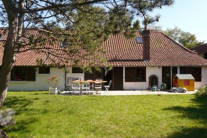 Maison de vacances pour 8 personnes, avec jardin et terrasse à Fort-Mahon-Plage