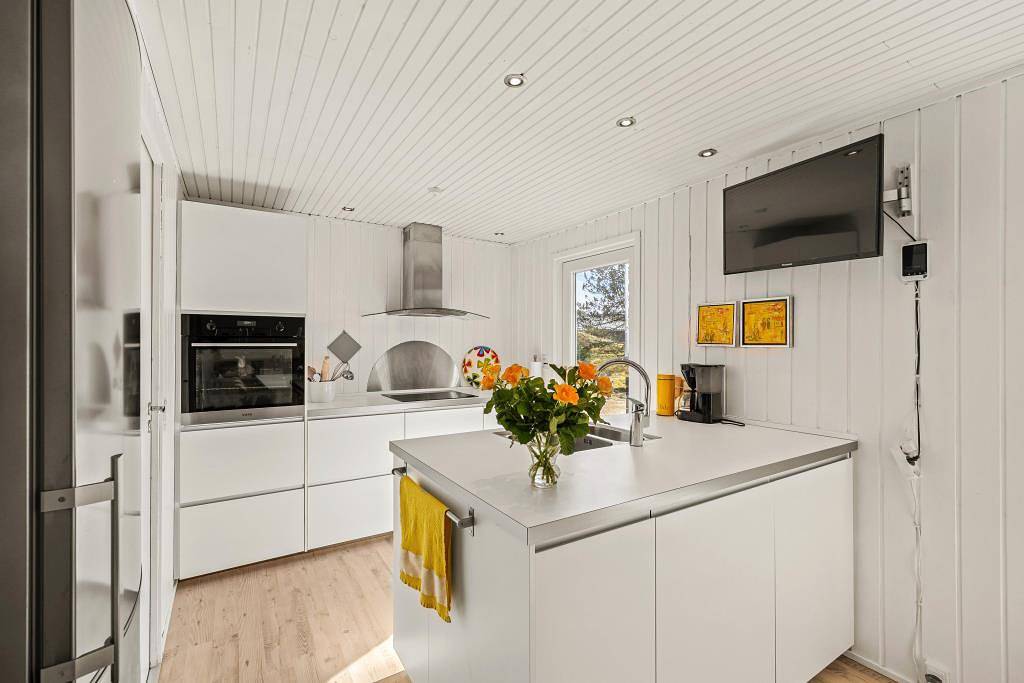Hyggeligt sommerhus til 6 personer på Fanø med udebruser in Rindby, Wadden Sea National Park
