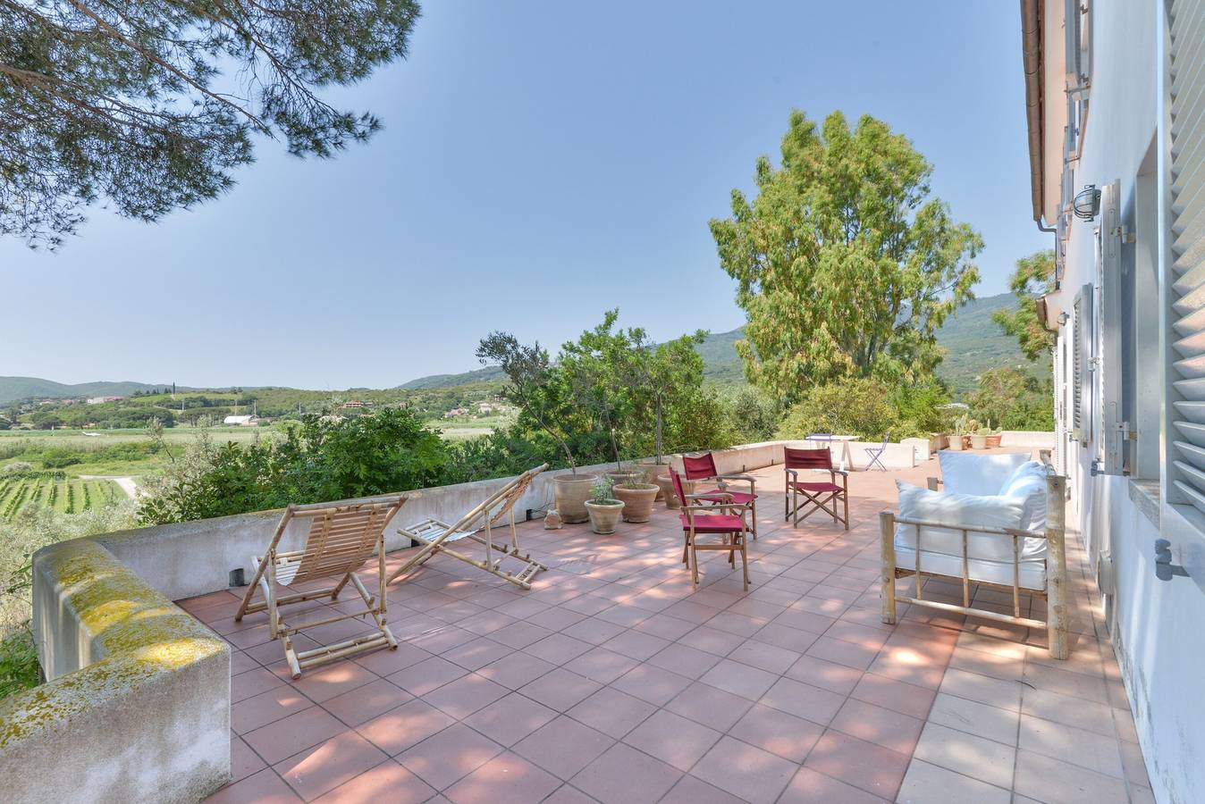 Villa 'Poggio Della Galea' mit Meerblick, privatem Pool und Wlan in La Pila, Campo nell'Elba