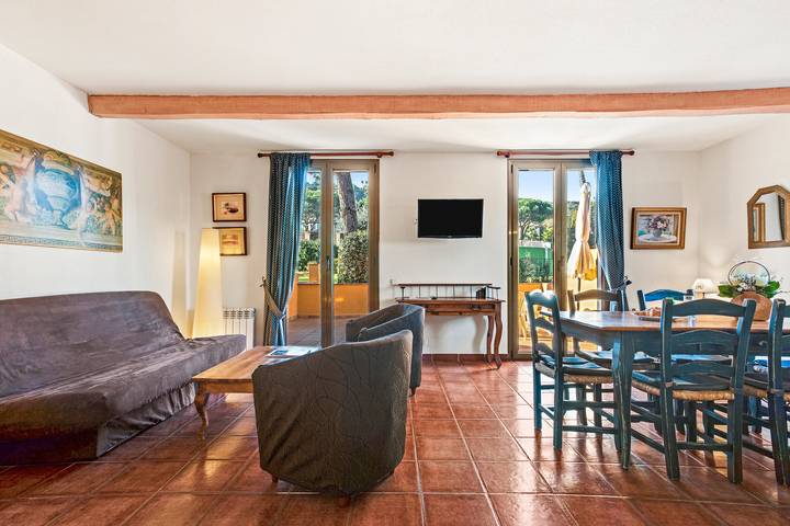 Maison de vacances pour 4 personnes, avec balcon et jardin à Ramatuelle
