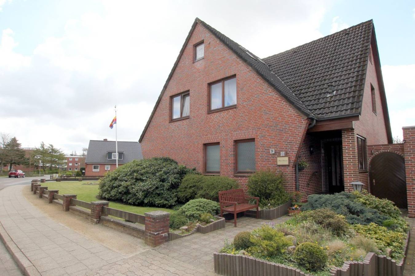 Ganze Wohnung, Ferienwhg. im 3-Familienhaus, ca. 95m², 3 Zimmer im Eg, Garten für vier Personen in Wyk auf Föhr (Stadt), Wyk auf Föhr