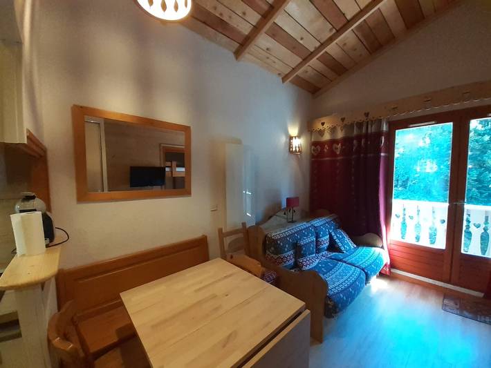 Studio entier, Studio avec balcon vue montagne - 4 pers. in Valfréjus, Modane