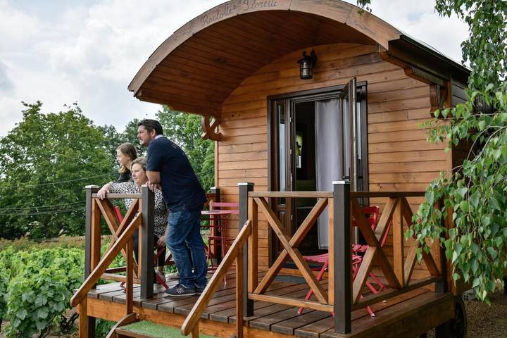Maison de campagne pour 4 personnes, avec vue et jardin à Chiroubles - 4