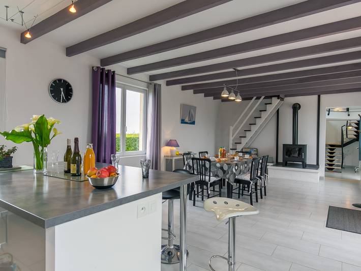 Location de vacances pour 6 personnes, avec jardin et terrasse à Cléder - 3