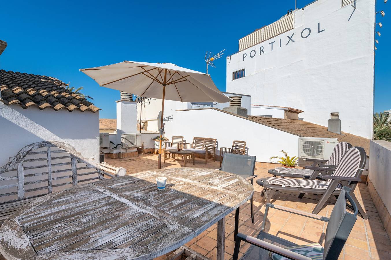 Maison de vacances "Can Marineta" au port de Portixol à Palma avec solarium in El Molinar, Palma de Majorque