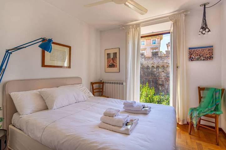 Ganze Wohnung, IFlat | Gemütliche Wohnung mit Aussicht nahe St. Peter in Vatikan, Rom Provinz