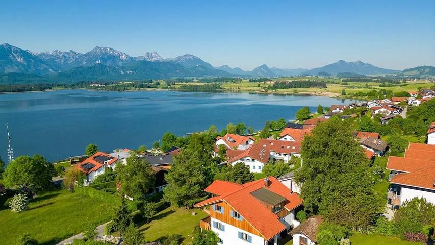 Ferienwohnung für 4 Personen, mit Garten in Hopfen am See