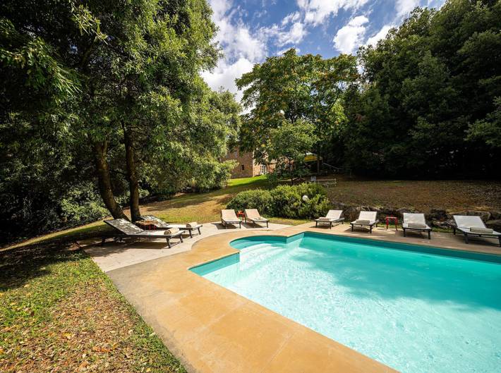 Agriturismo per 11 persone, con giardino a Gambassi Terme
