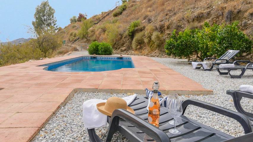 Casa rural para 8 personas, con piscina y balcón/terraza en Arenas - 2