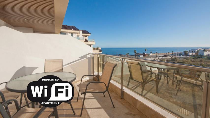 Ferienwohnung für 4 Personen, mit Balkon und Pool