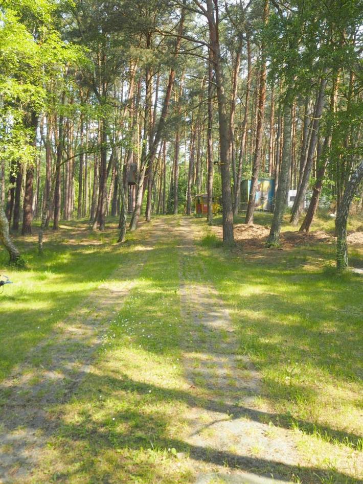 Kemping dla 2 osób, z ogród w Wyspa Wolin