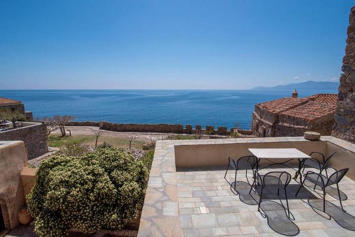 Maison d’hôte pour 6 personnes, avec jardin ainsi que balcon et vue