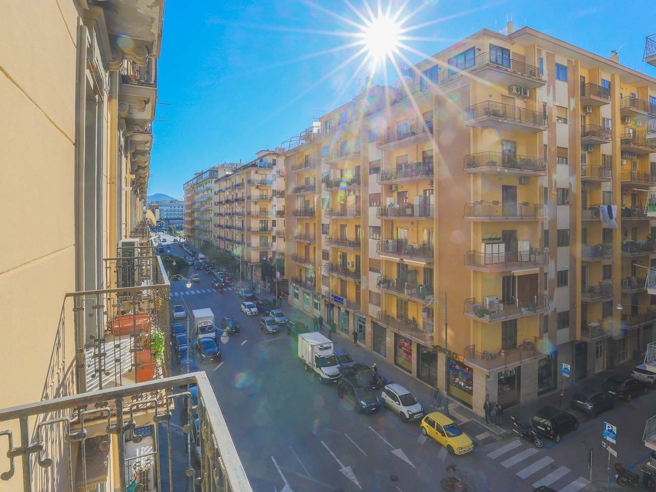 Alojamiento y desayuno para 2 personas con balcón in Salerno, Costa tirrenica campania