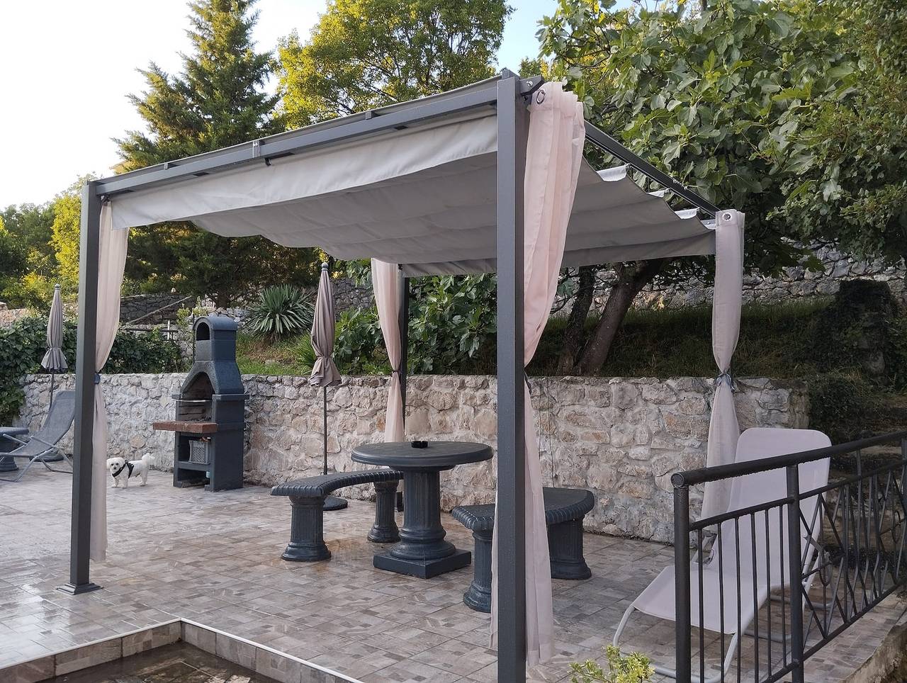 Ganze Wohnung, 1-Zimmer-Ferienwohnung mit Balkon und Meerblick Dramalj, Crikvenica A-22302-a in Dramalj, Primorje-Gorski Kotar