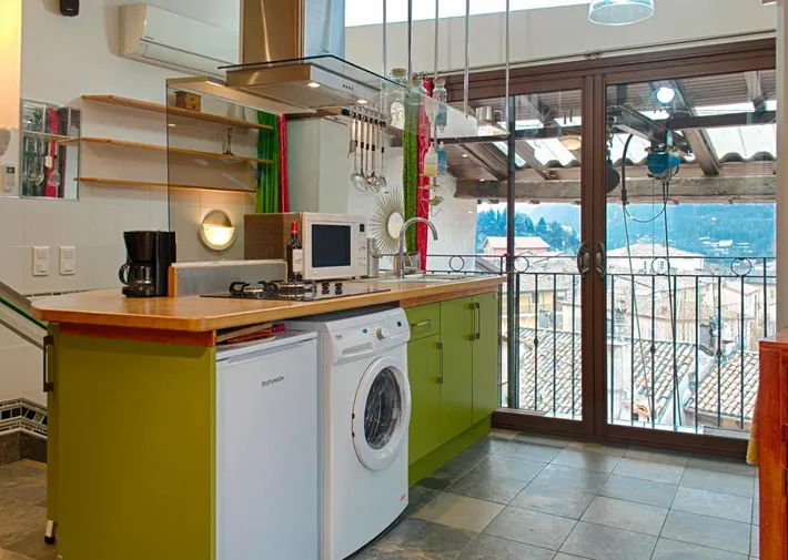 Apartamento de vacaciones para 2 personas, con vistas y terraza, Se admiten mascotas - 1