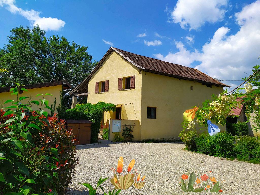 Grand Gite Les Sables in Brégnier-Cordon, Belley