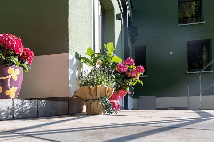 Ferienwohnung für 4 Personen, mit Sauna und Balkon sowie Pool in Sebnitz - 3