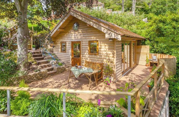 Holiday rental for 3 people, with garden and view in Exmoor