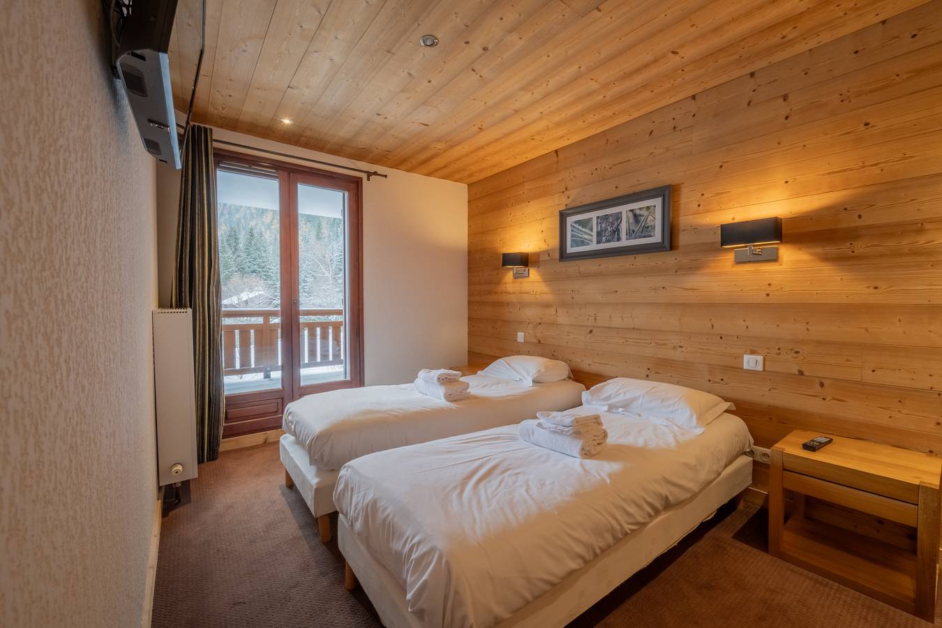 Apartamento entero, L'Ours Bleu C11 - Ski in Ski out in Vallorcine, Macizo del Mont Blanc