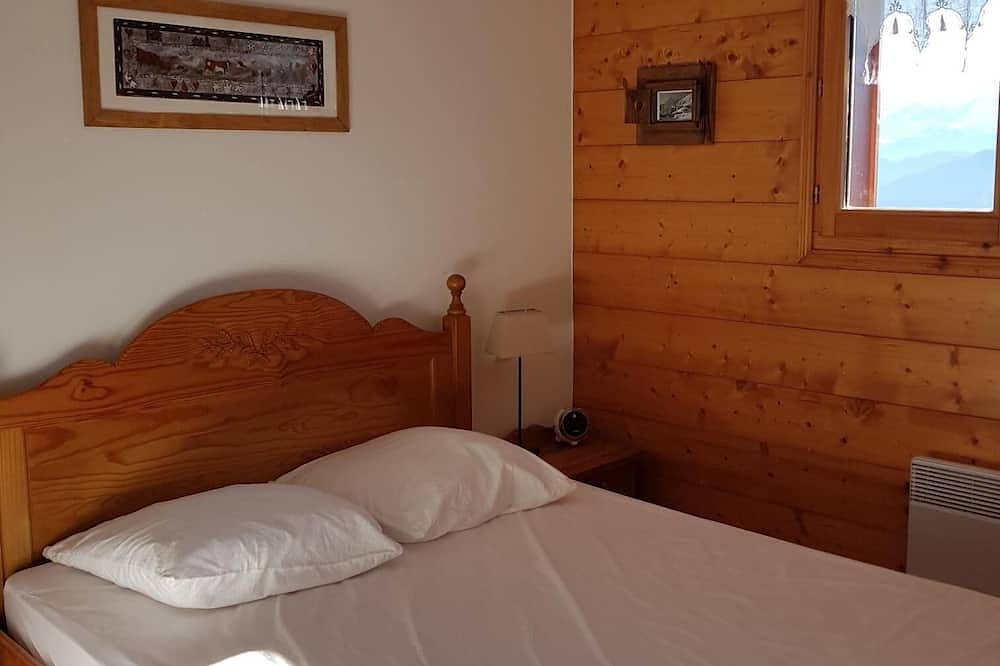 Ganze Wohnung, Ferienwohnung direkt an der Piste für 5 Personen mit Zugang zur Domaine des Saisies in Villard-sur-Doron, Albertville und Umgebung