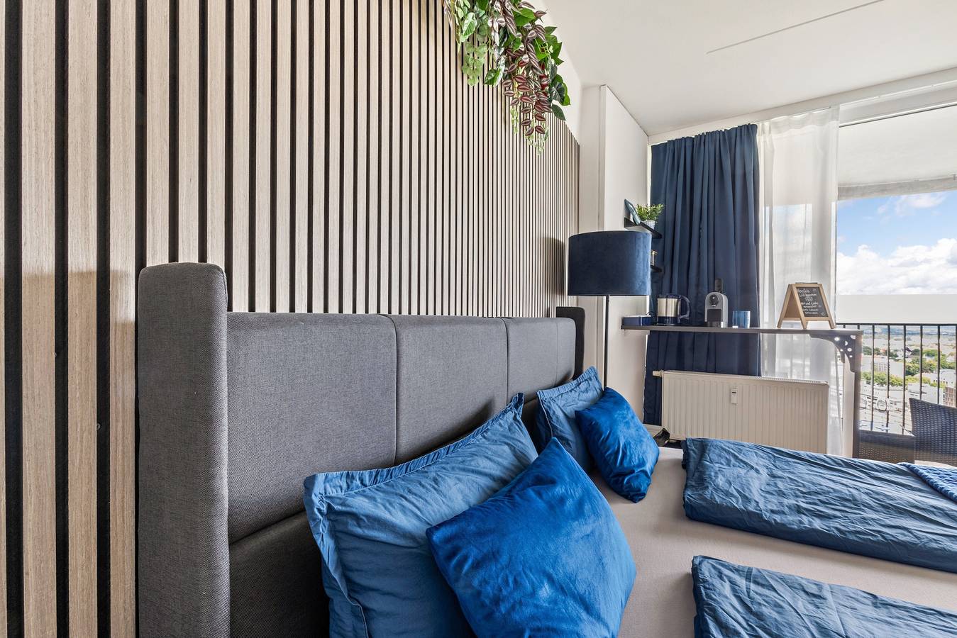 Ganzes Studio, Studio 'Loft 28 Blue' mit Balkon und Wi-Fi in Augsburg, Bayerisch Schwaben