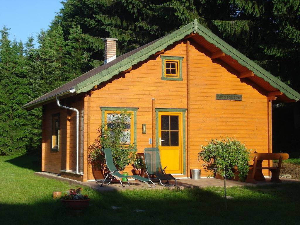 Blockhausgarten in Rabenau, Osterzgebirge