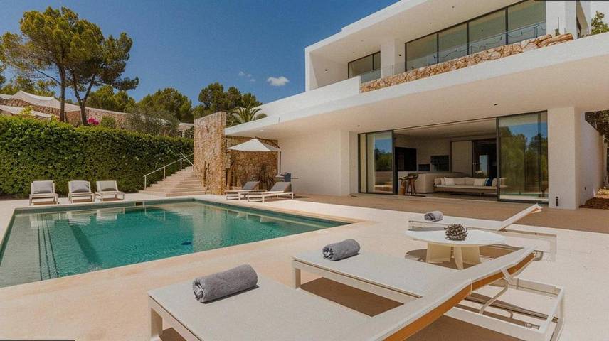 Casa rural para 10 personas, con Balcón además de Terraza y Piscina en Sant Jordi de ses Salines