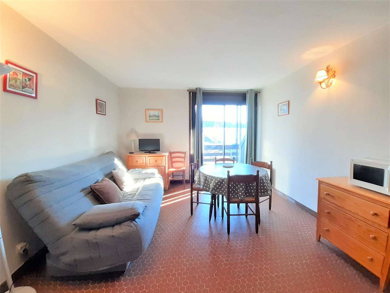 Ganzes Studio, Gemütliches Studio für 4, Balkon, ausgestattete Küchenzeile, Pla D'Adet in Saint-Lary-Soulan, Nationalpark Pyrenäen