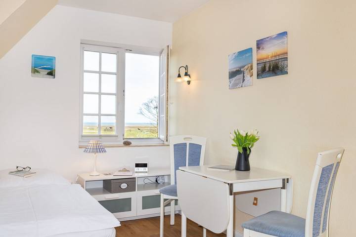 Ferienwohnung für 2 Personen, mit Garten und Sauna sowie Ausblick in Norddorf - 4