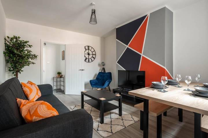 Appartement de vacances pour 3 personnes, avec Terrasse et Jardin à Wakefield