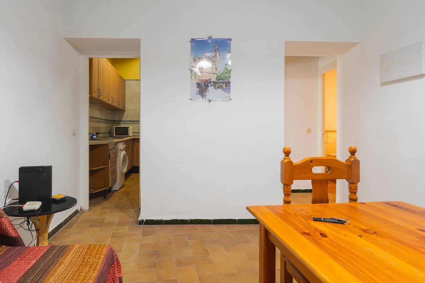 Ganze Wohnung, 'Apartment en Puente Triana' in Stadtzentrumnähe mit Patio und Wlan in Central Seville, Sevilla