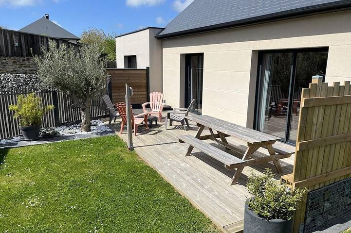 Gîte pour 4 personnes, avec Terrasse et Jardin
