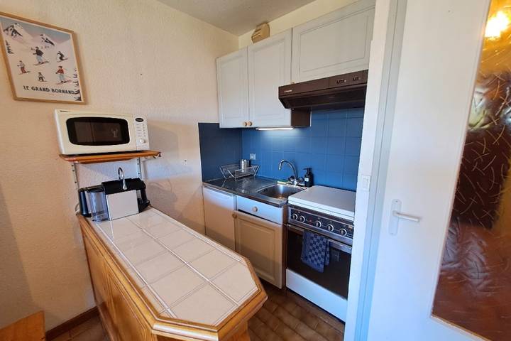 Gîte pour 5 personnes, avec Balcon dans Patinoire Le Grand Bornand - 4