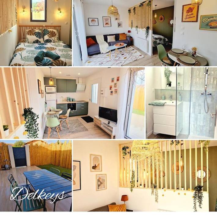 Location de vacances pour 4 personnes, avec jacuzzi et jardin à Parempuyre - 4